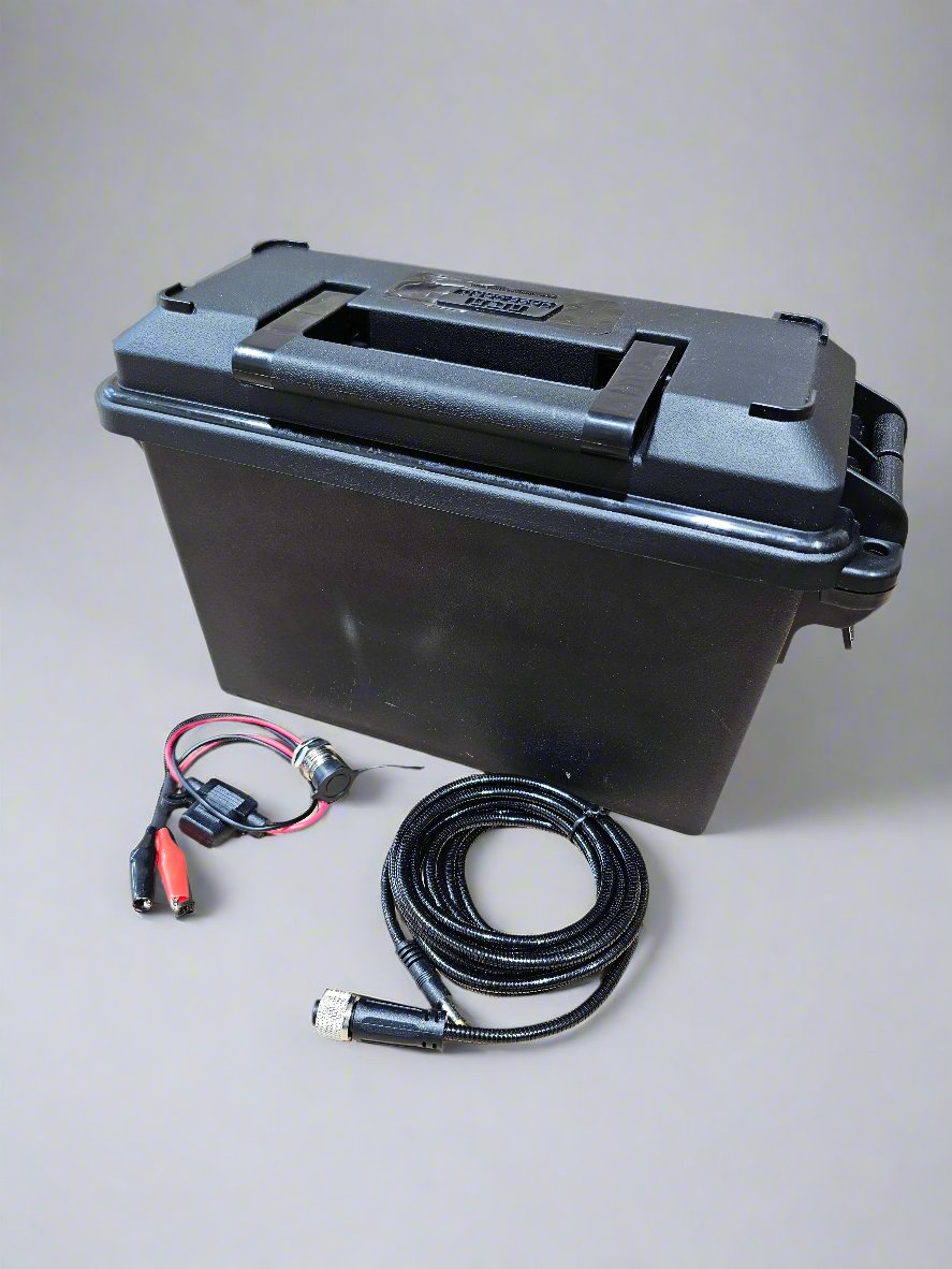 Trail camera external battery box
