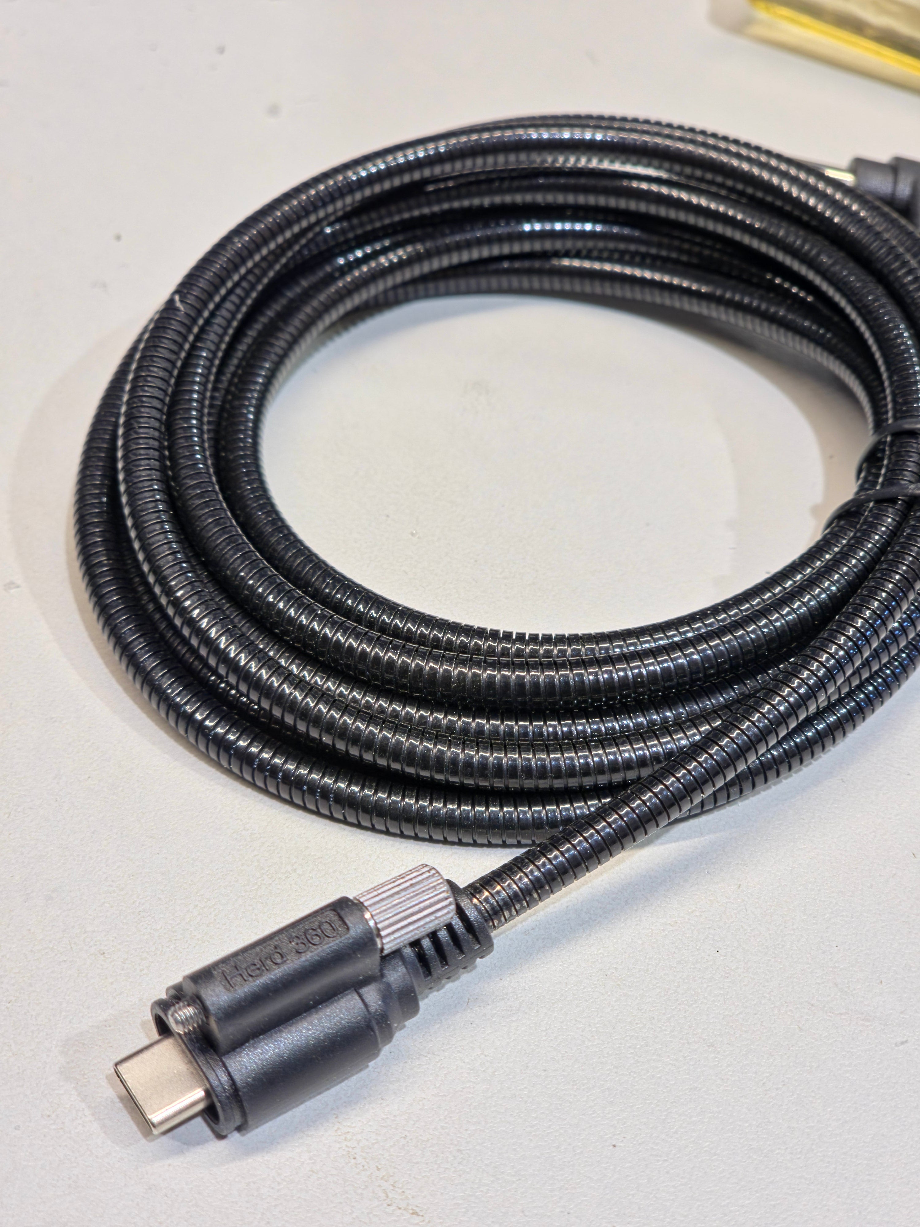 Moultrie USB-C to 4.0x1.7 Chewproof Solar Power Cable