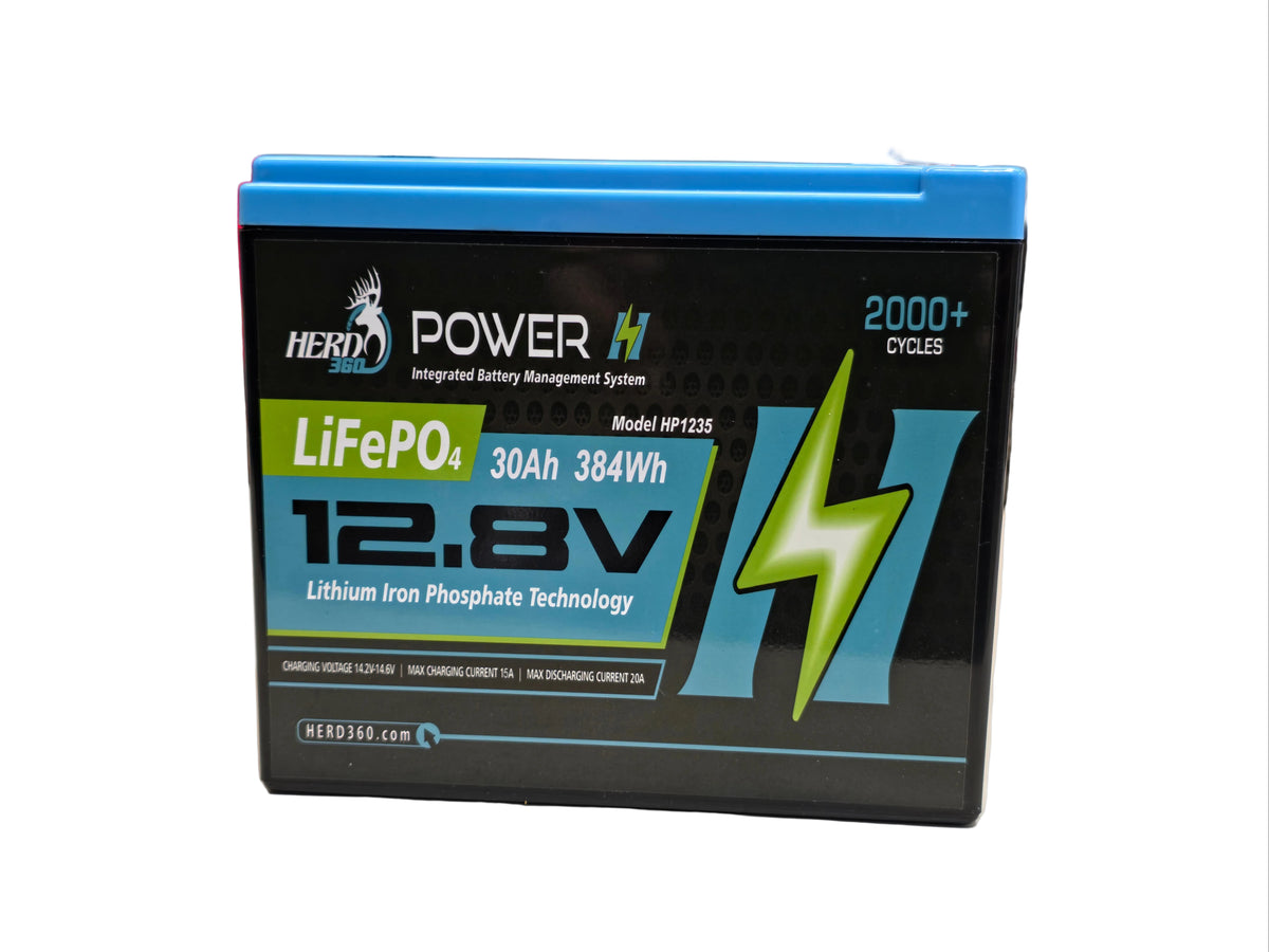 Herd 360 30ah Lithium Battery w/BMS