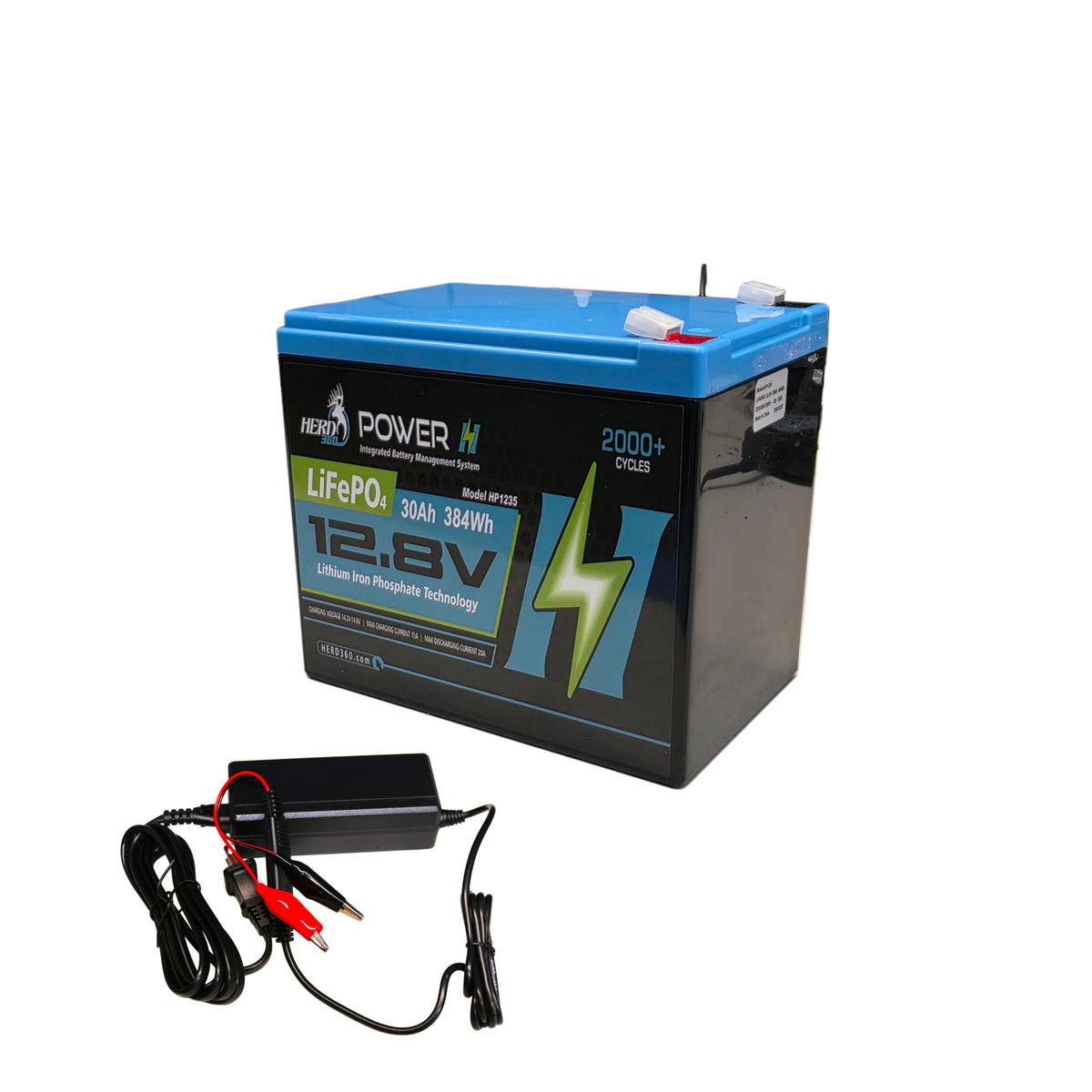 Herd 360 30ah Lithium Battery w/BMS