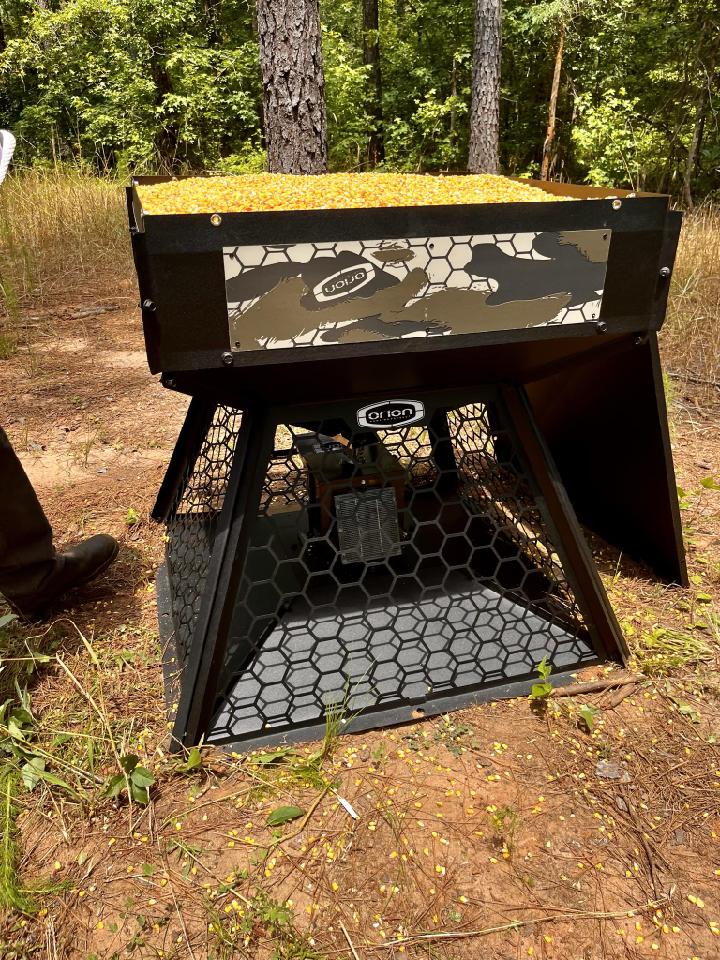Orion Hunting Products Stand and Fill Modular Deer Feeder Free Freight for Feeder Orders Over $1249