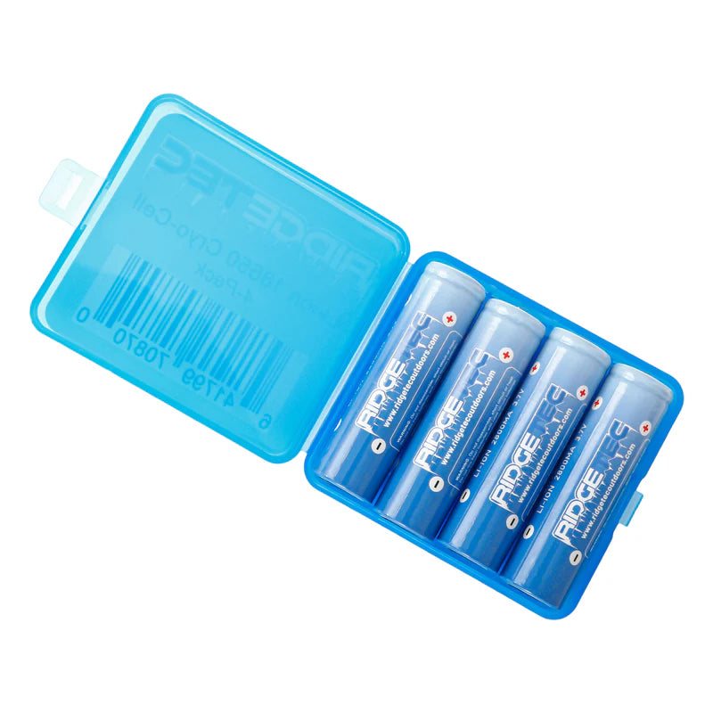 18650 Lithium Ion Cryo Battery by Ridgetec Outdoors