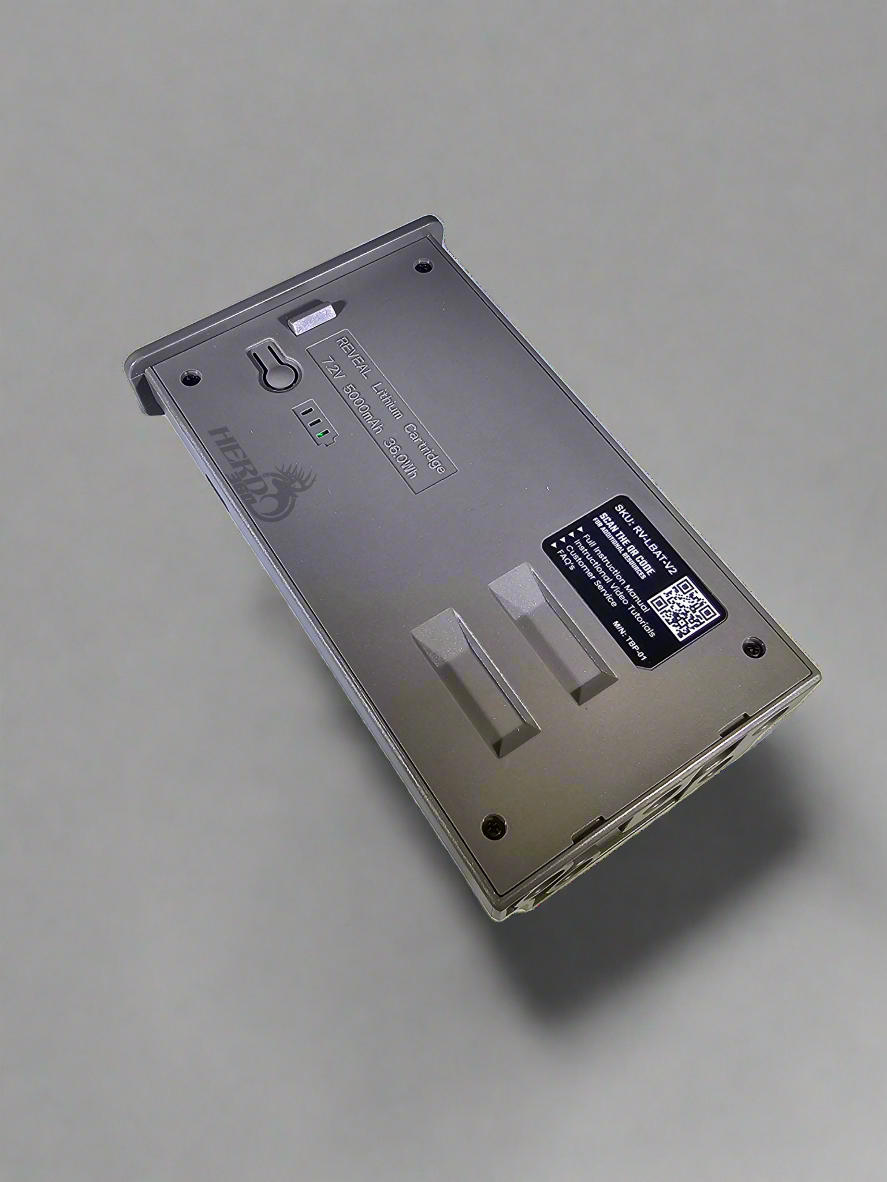 Tactacam Lithium Cartridge 4 Pack with Charging Station