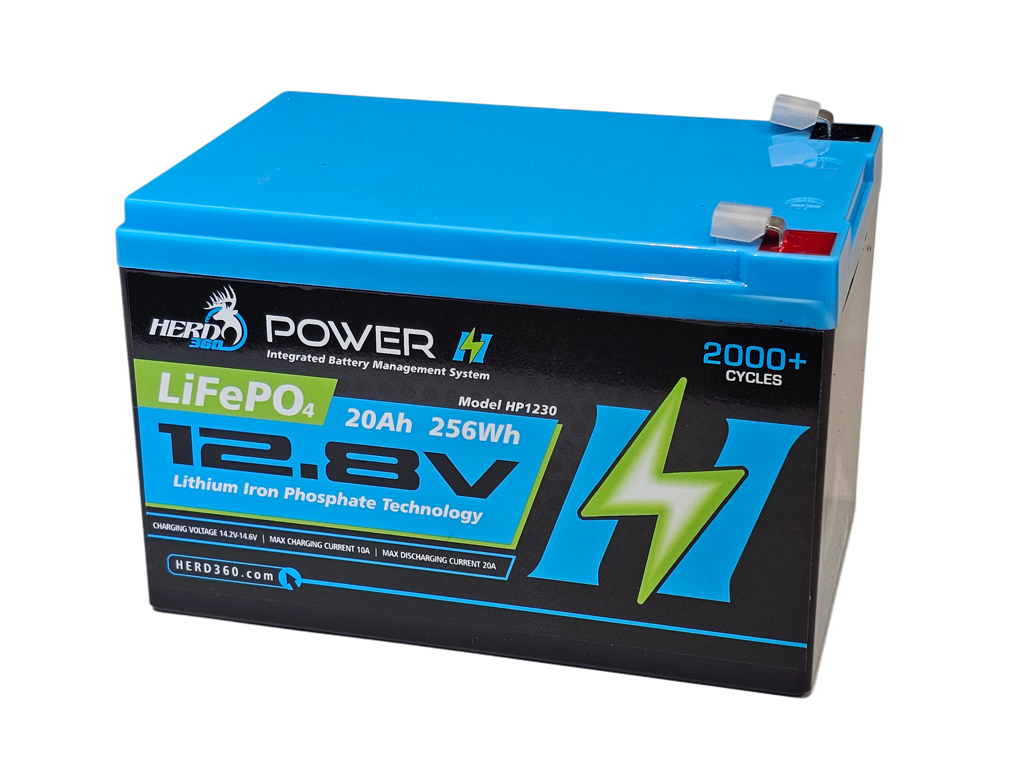 Herd 360 20ah Lithium Battery w/BMS