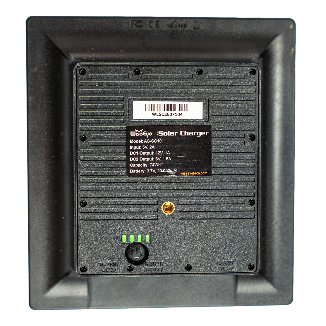Wiseeye Solar Panel SP2 10ah 74wh