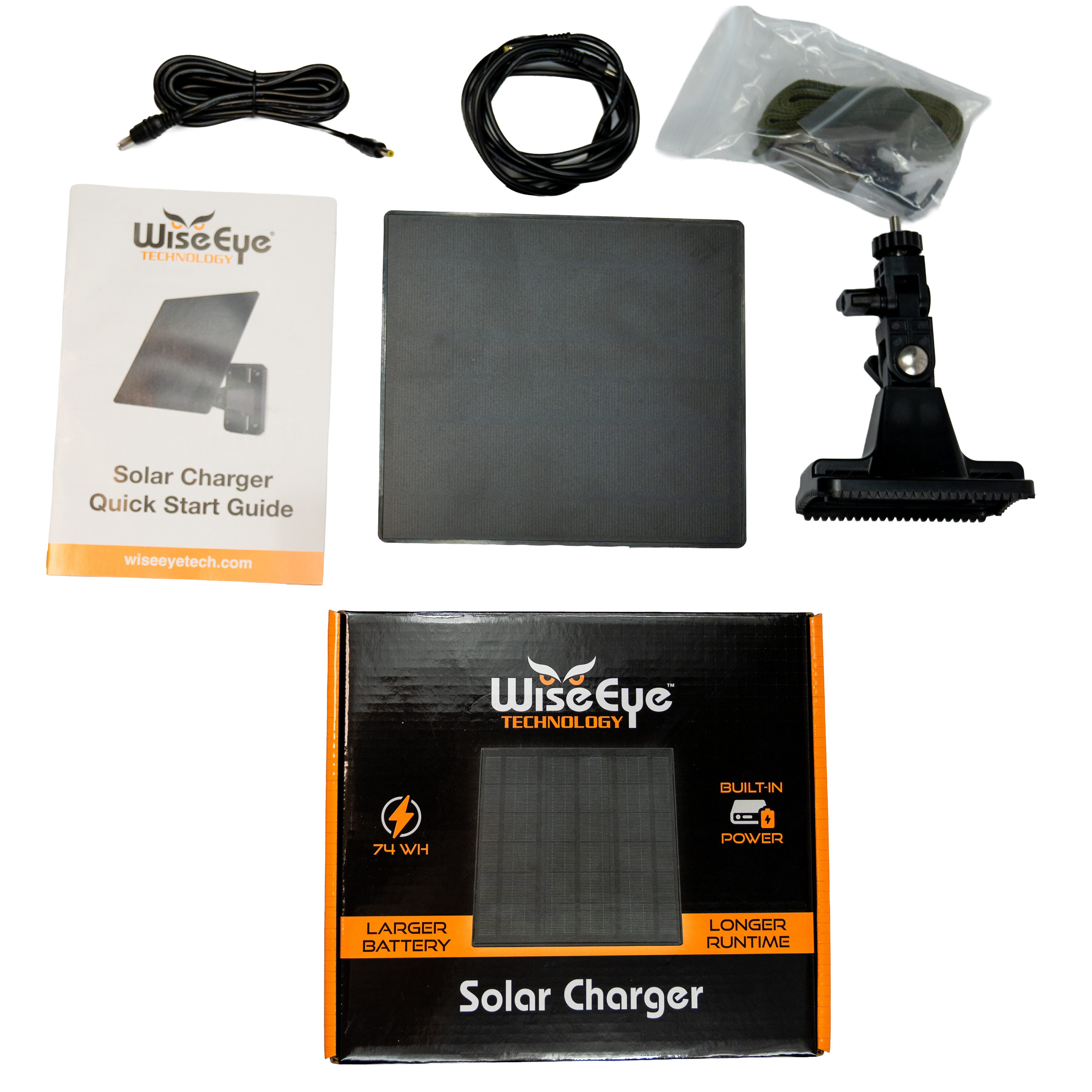 Wiseeye Solar Panel SP2 10ah 74wh