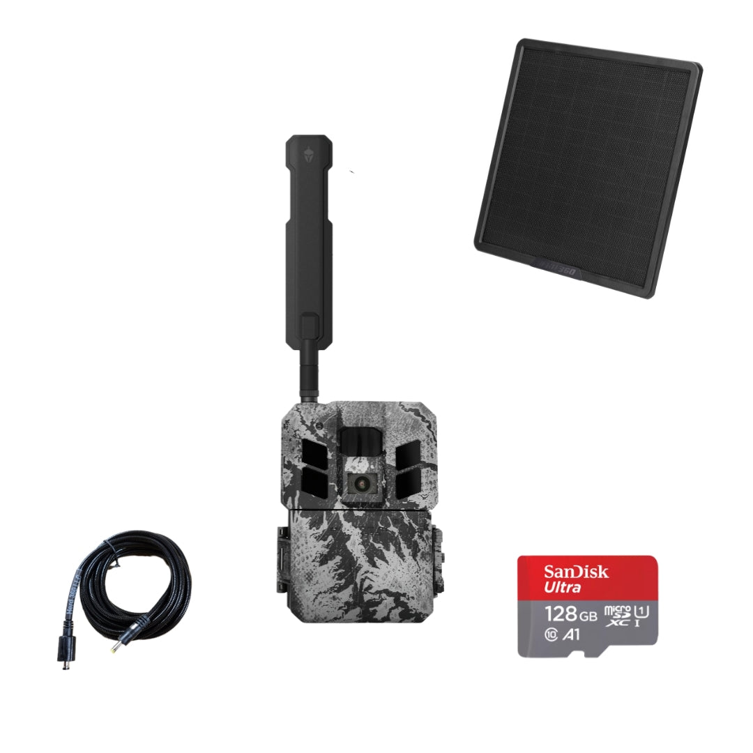 Spartan Golive 3 + Herd 360 X3 Solar Panel + Sandisk 128GB Micro SD Card Ultra Bundle