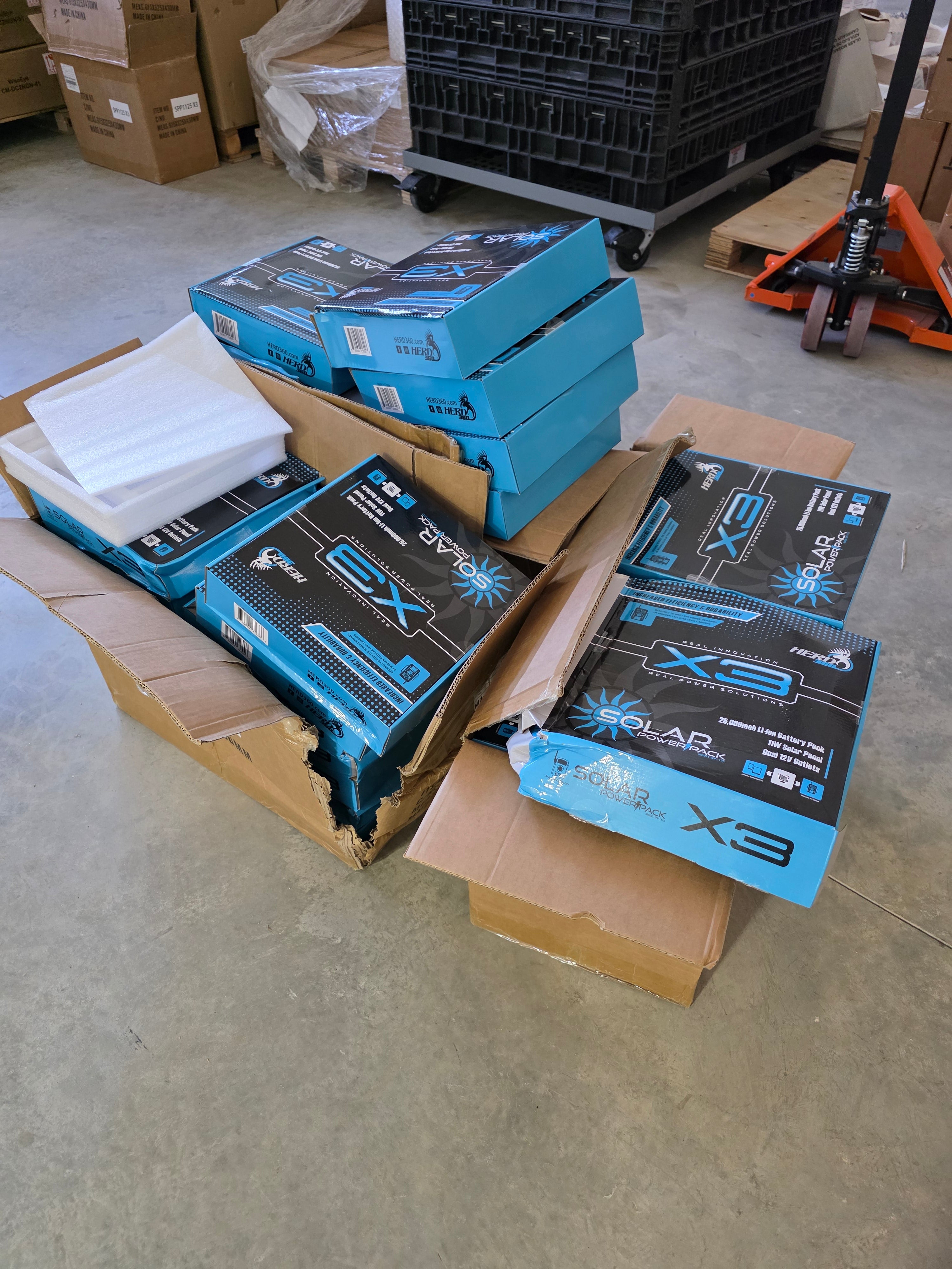 Shipping Damaged Package Herd 360 X3