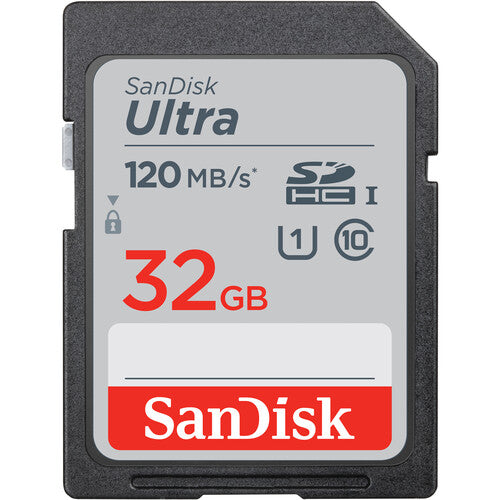 SanDisk Ultra® SDHC™ 32GB U1 Class 10 UHS-I card and SDXC™ UHS-I card