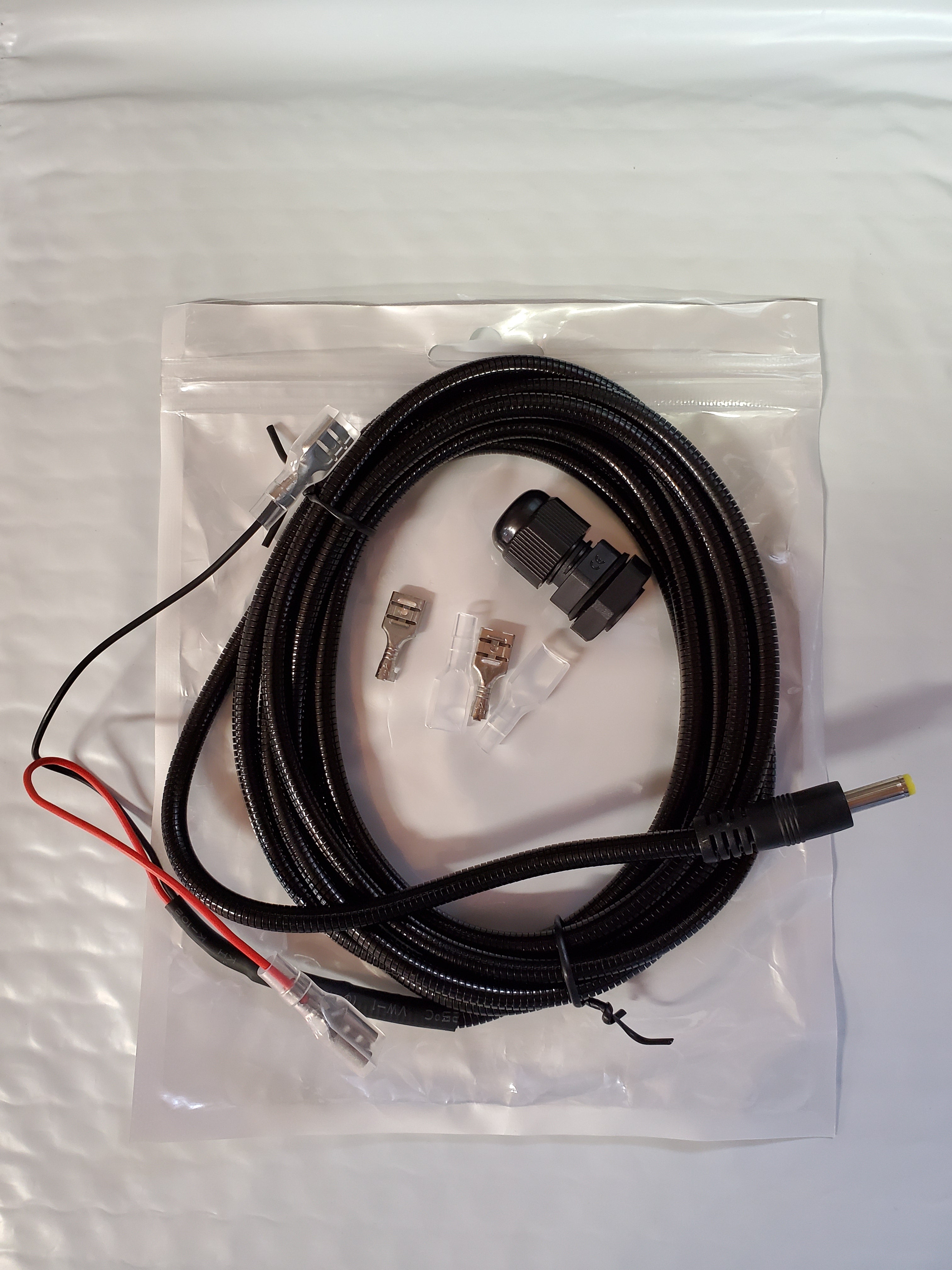 Trail Camera Chew Proof External Battery Box Wiring Kit 98" Long 4.0mm X 1.7mm Plug