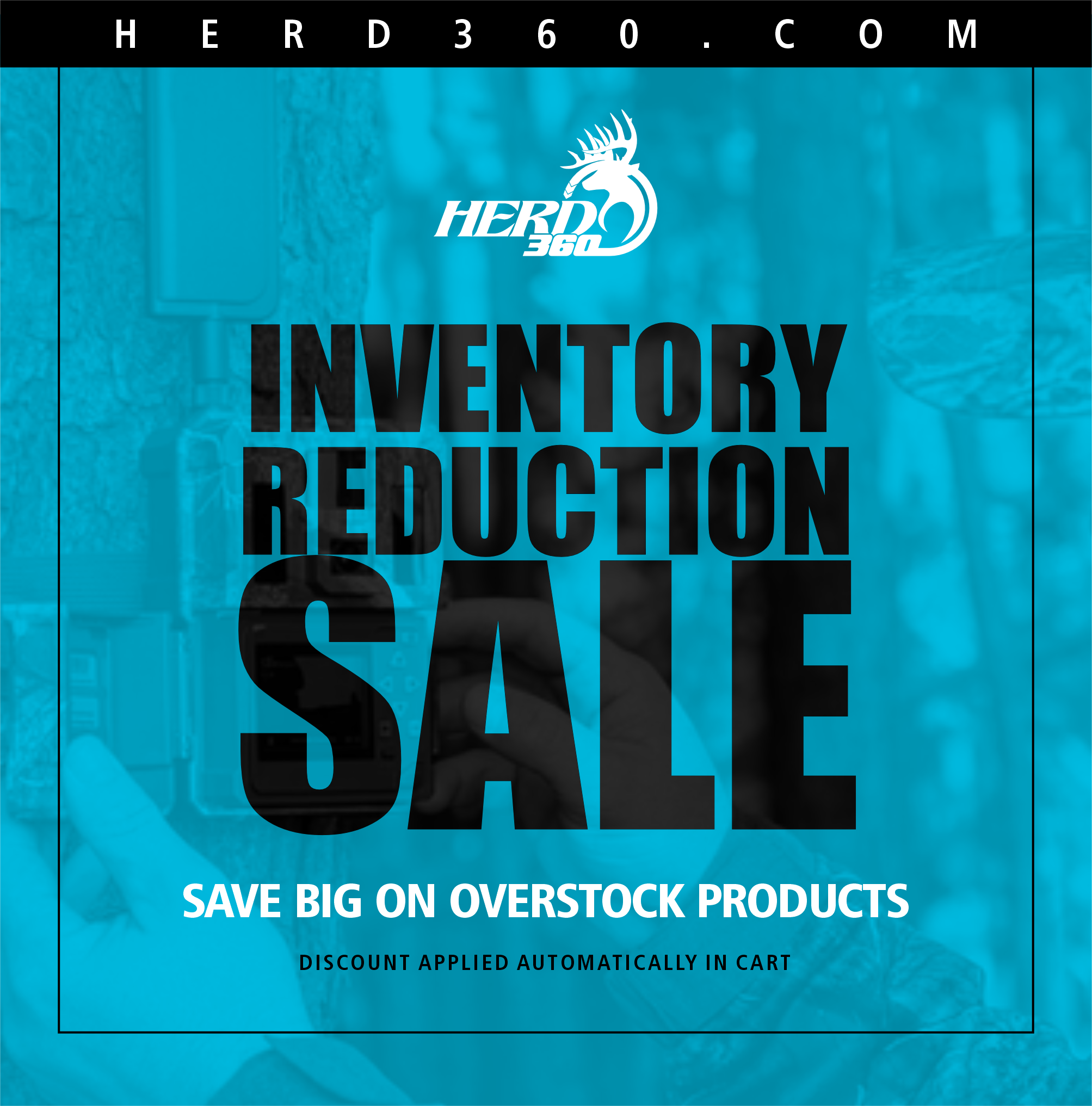 Inventory Reduction Sale Day Sale (Discount Applied Automatically in Cart)