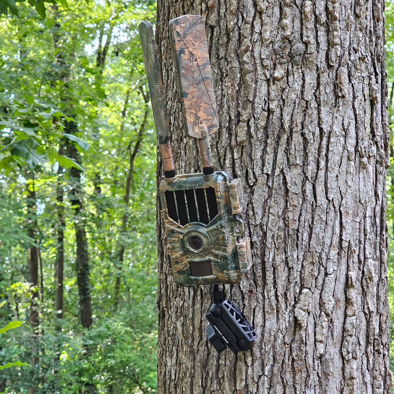 Tree Mount for Trail Camera Dual Ball Swivel