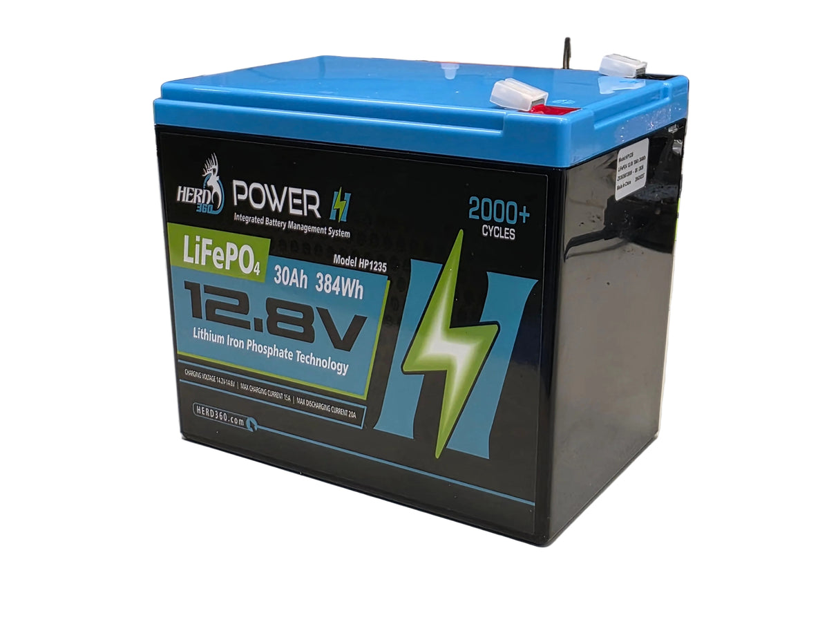 Herd 360 30ah Lithium Battery w/BMS