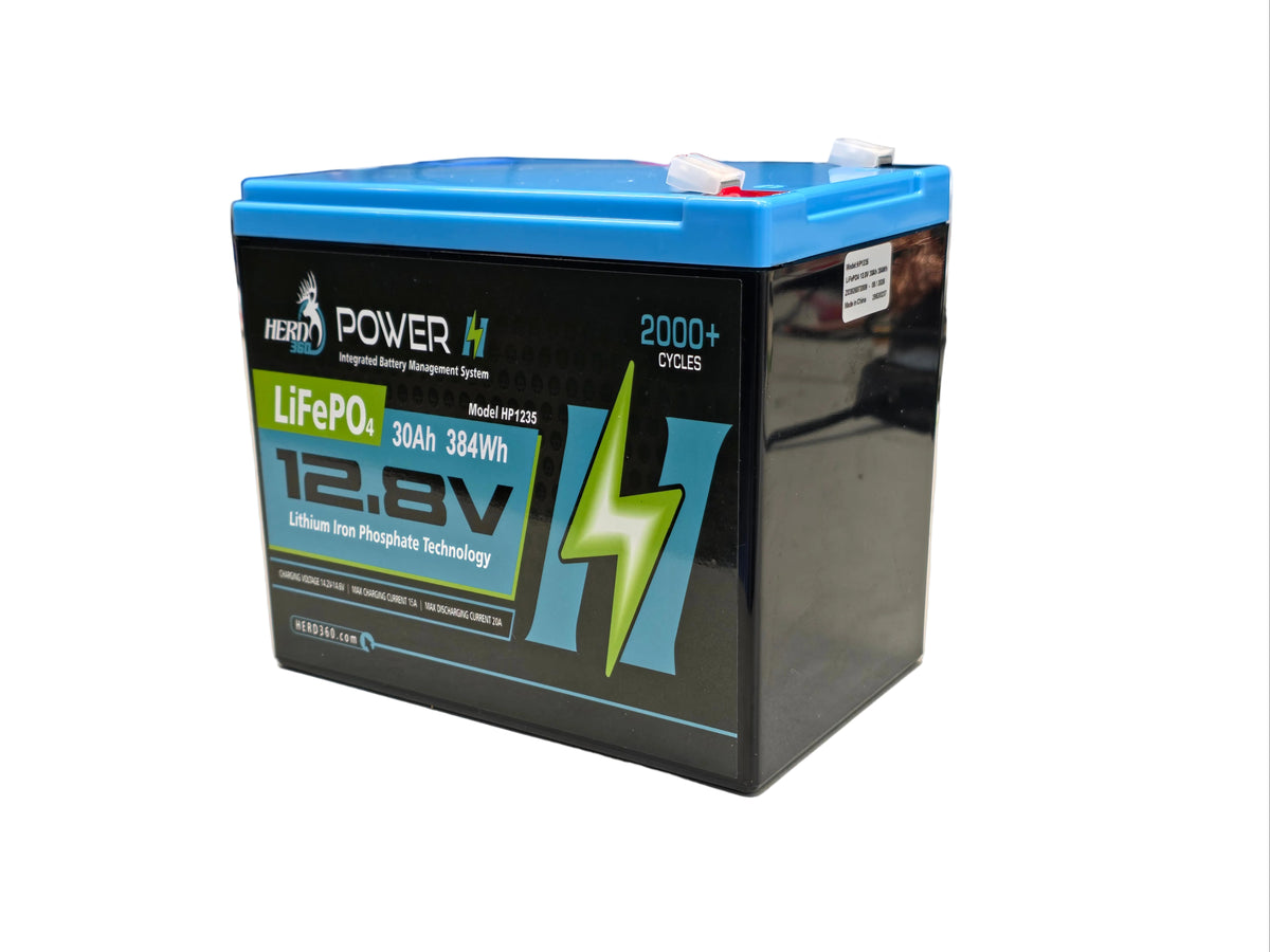Herd 360 30ah Lithium Lifepo4 battery