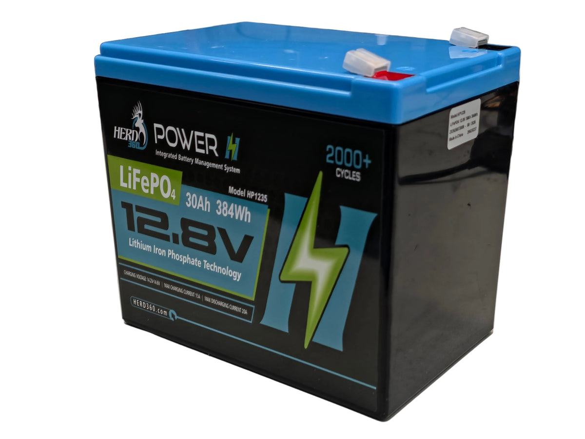 Herd 360 30ah Lithium Battery w/BMS