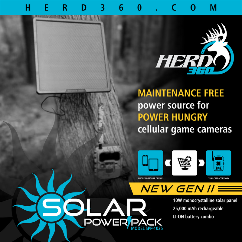 Solar Power Pack SPP1025 for trail cameras