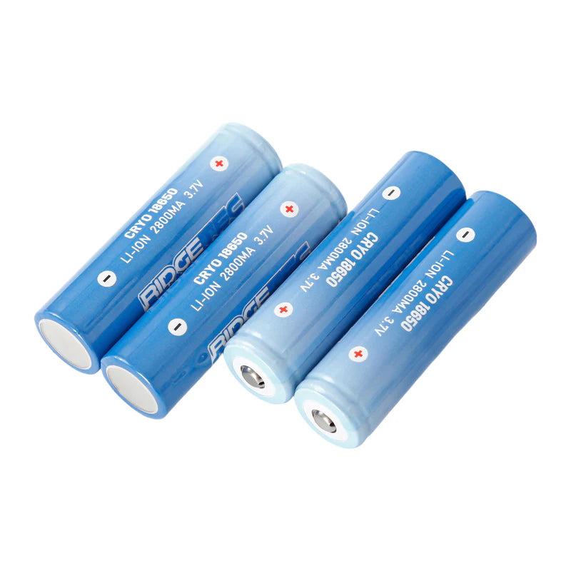 18650 Lithium Ion Cryo Battery by Ridgetec Outdoors