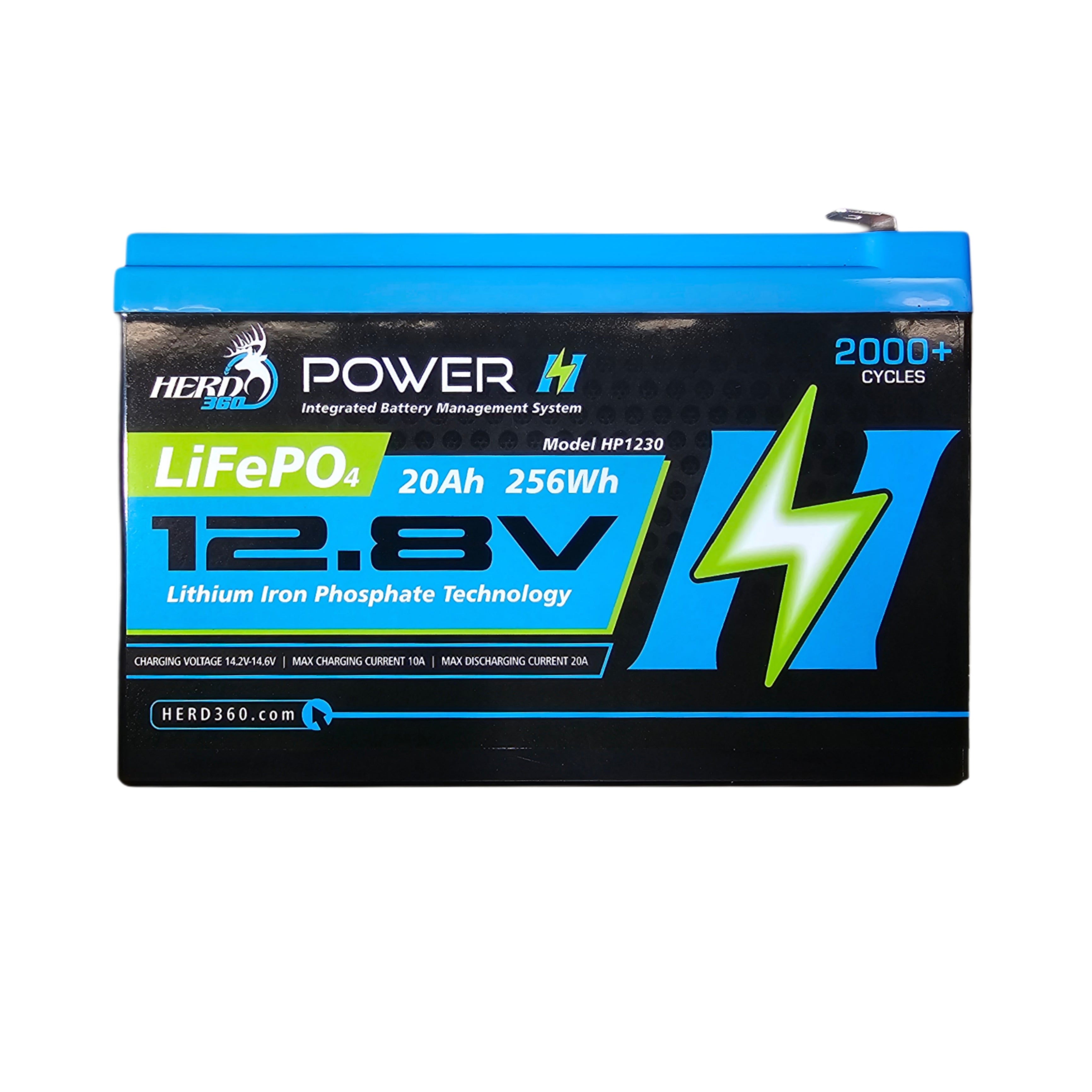 Herd 360 20ah Lithium Battery w/BMS