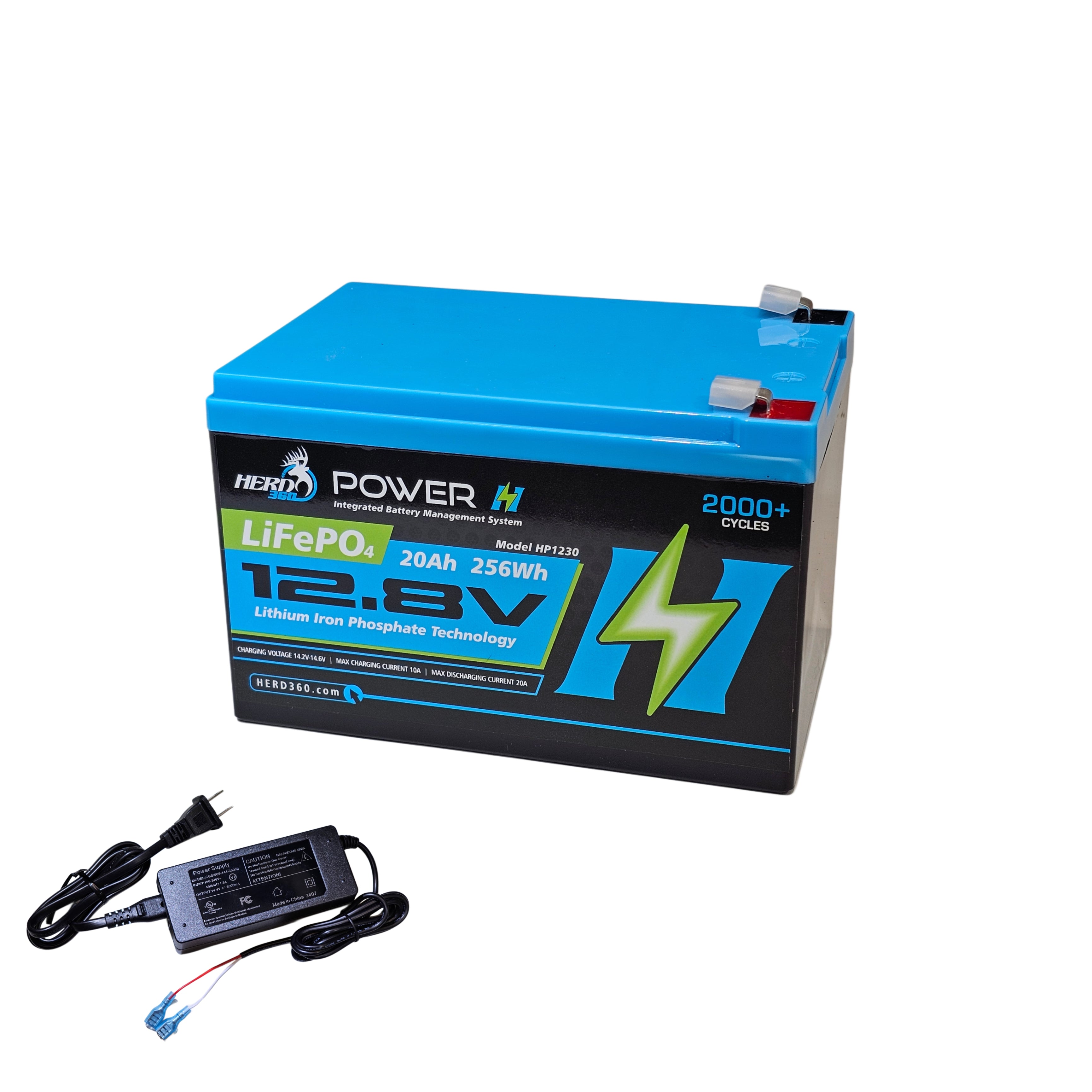 Herd 360 20ah Lithium Battery w/BMS