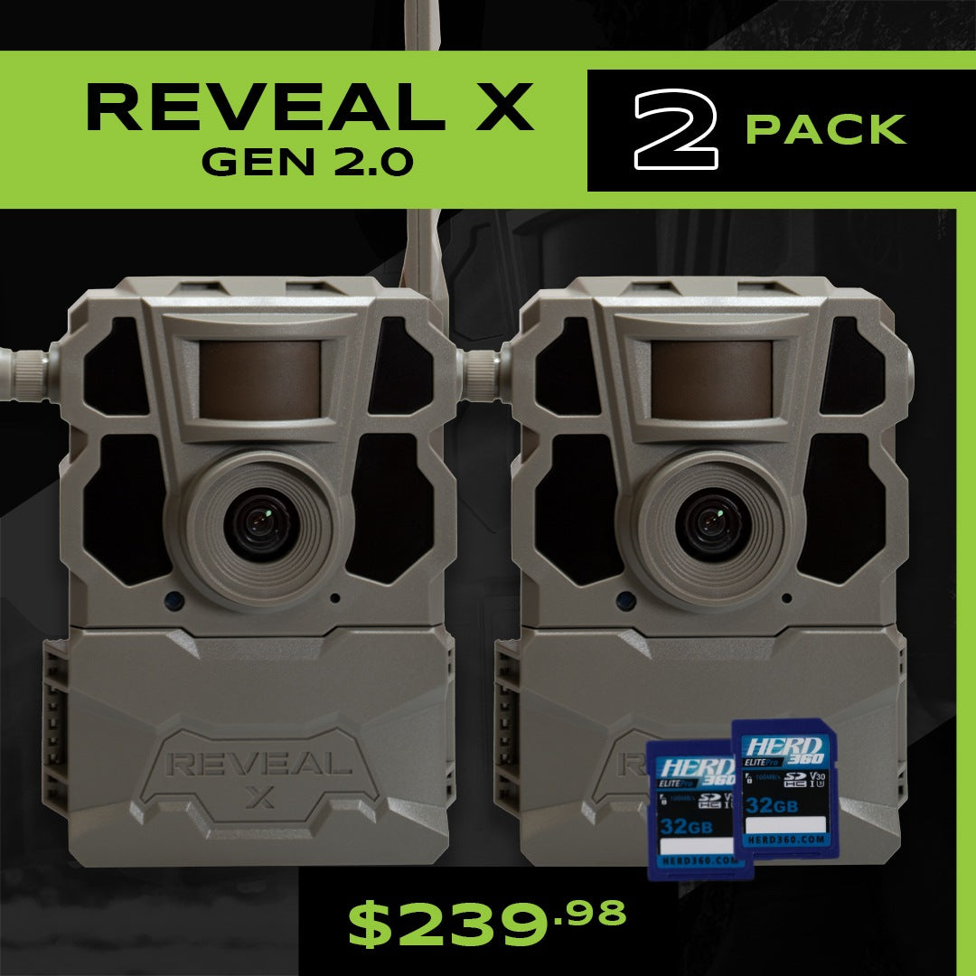 Tactacam Reveal X Gen 2.0 Two Pack