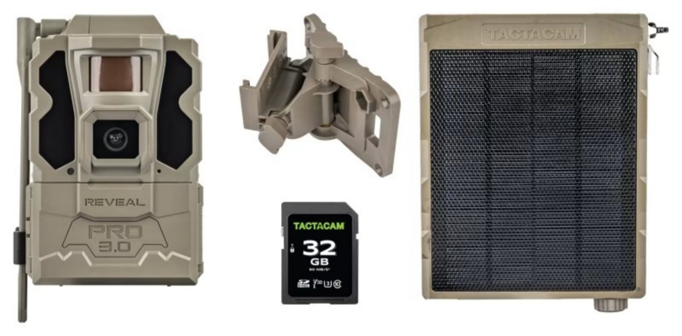Tactacam Reveal Pro 3.0 Solar Bundle