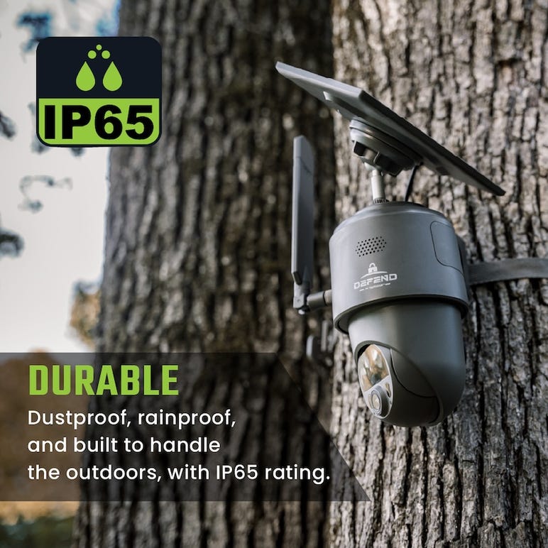 Defend 360 Defend 360 Cellular Security Camera | Tactacam