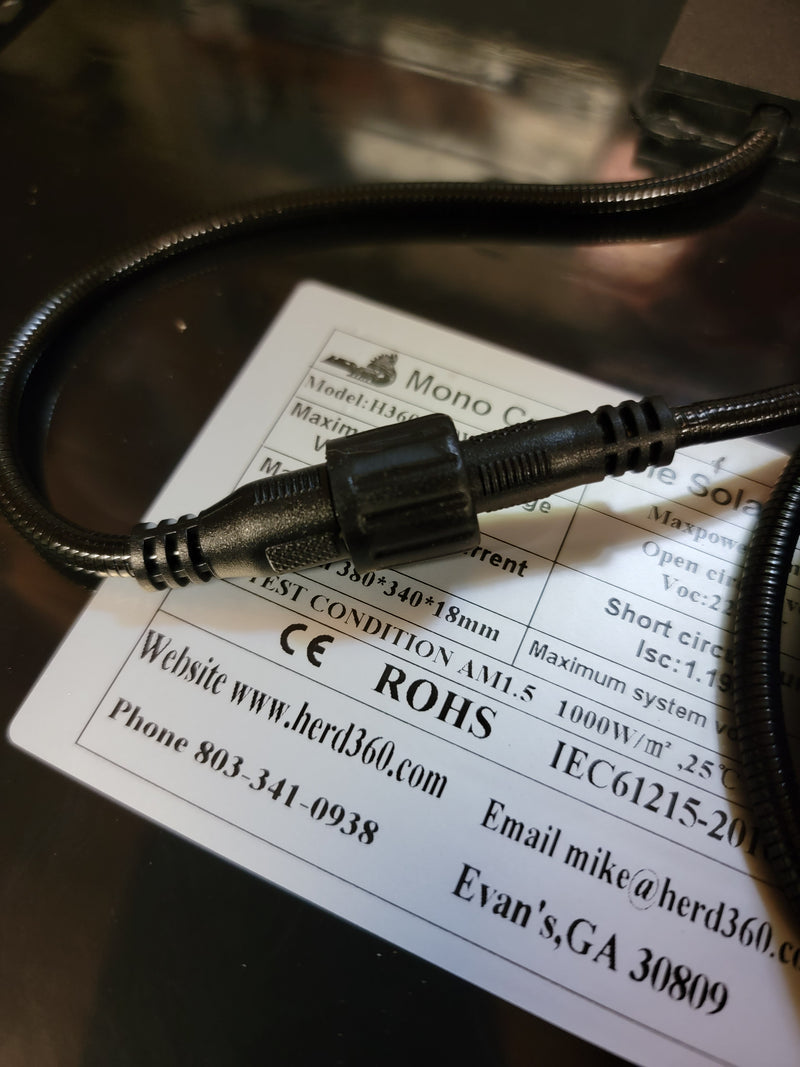 Spartan Ghost Golive Power Cable with Waterproof Quick Connect