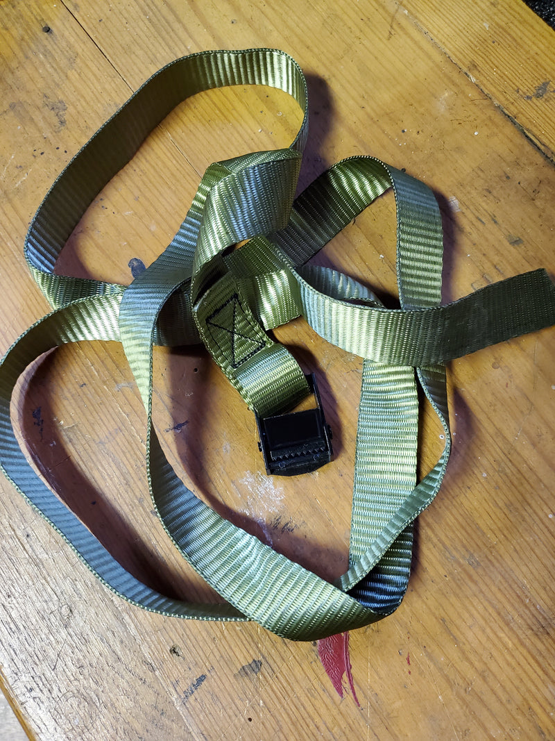 Trail Camera Mounting Strap 1" Lashing Strap with Metal Cam Buckle