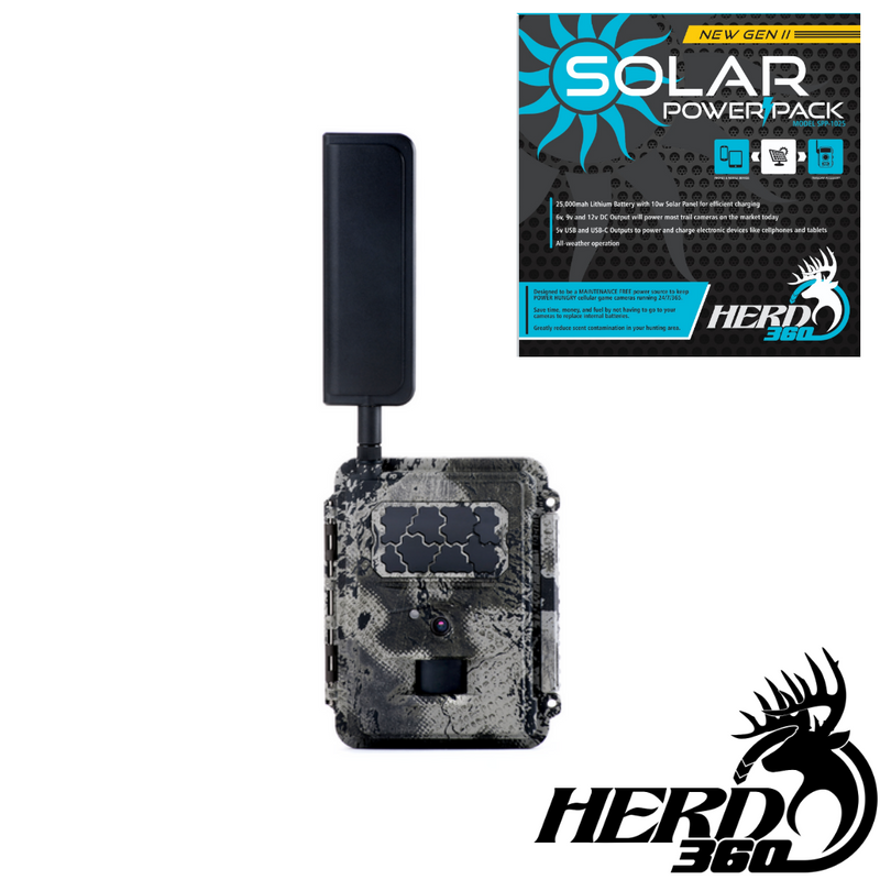 Spartan Gocam and Solar Panel with Lithium Battery