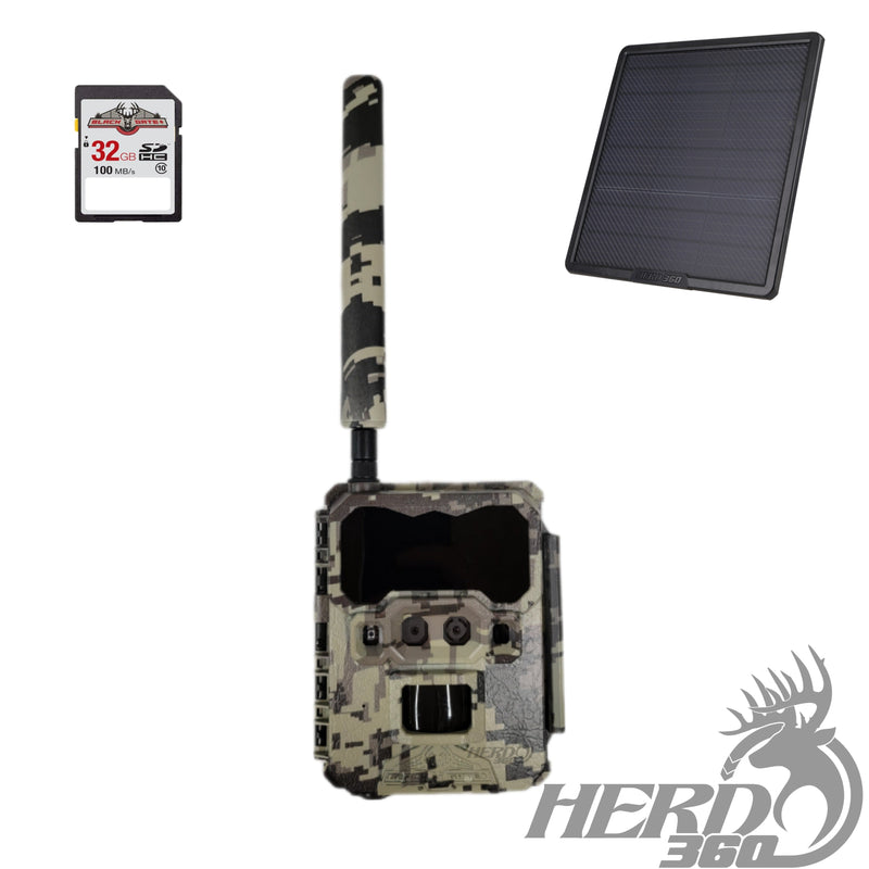 Black Gate R4g Cellular Trail Camera With Herd 360 Solar
