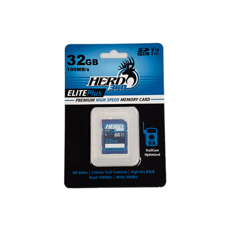 Herd 360 Elite Plus 32GB SD Card 100MB/s U1 Class 10