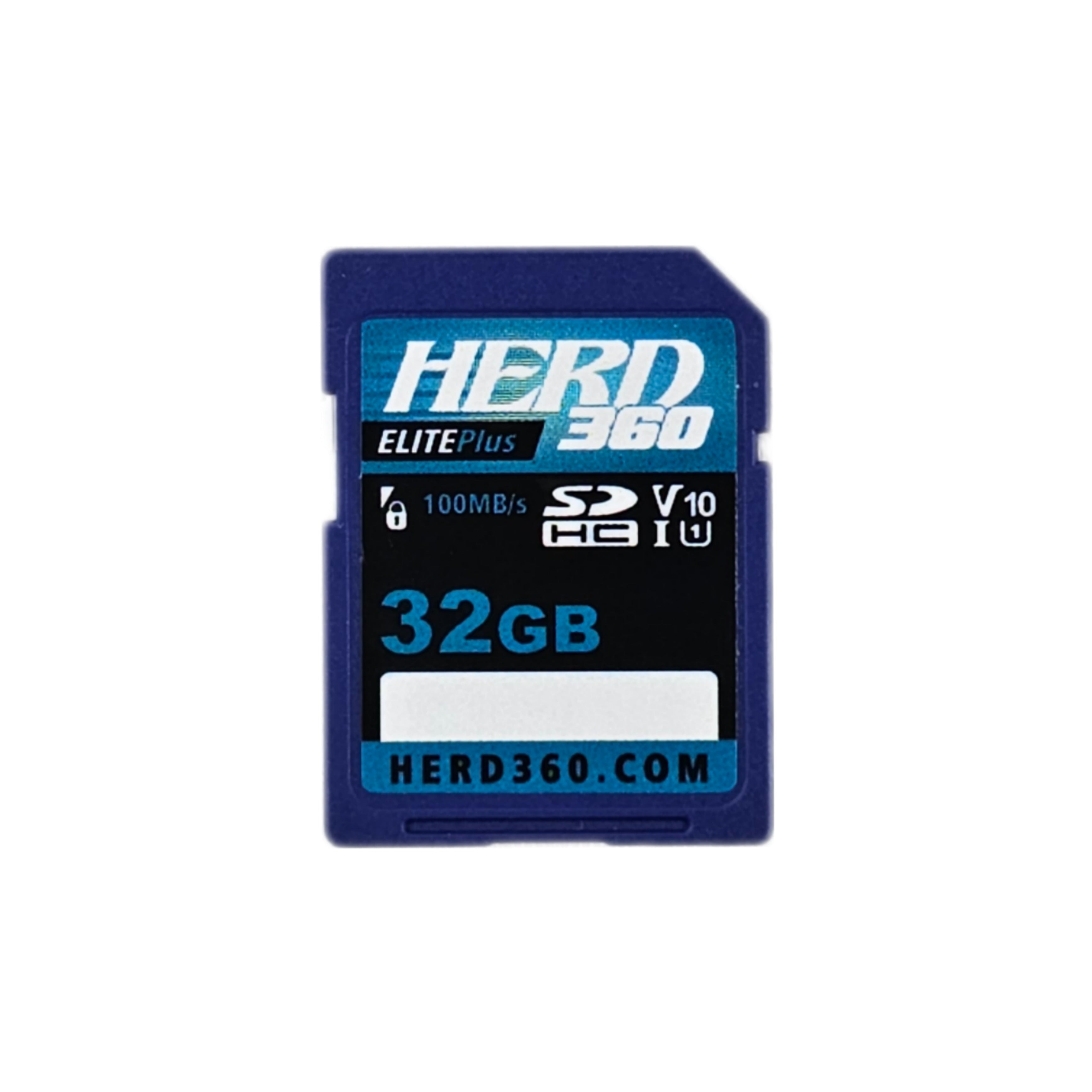 Herd 360 Elite Plus 32GB SD Card 100MB/s U1 Class 10