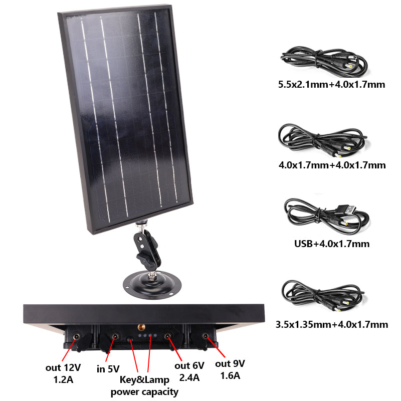 Solar Power Pack SPP1020 For Cellular and Non Cellular Trail Cameras