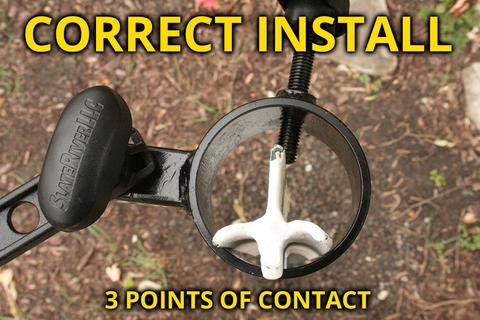 Slate River EZ-Aim T-Post Trail Camera Mount