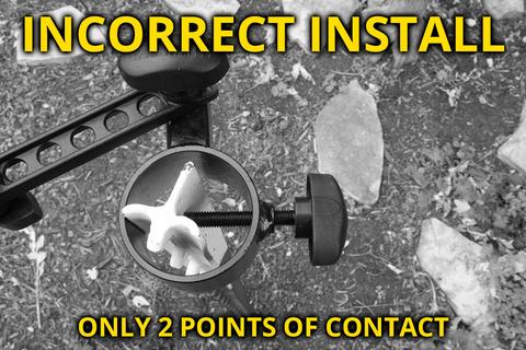 Slate River EZ-Aim T-Post Trail Camera Mount