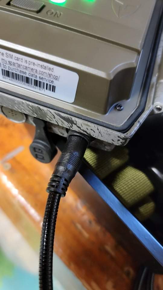 Chewproof Power Cable Golive 2 5.5x2.1 to 4.0x1.7 Male DC Plug